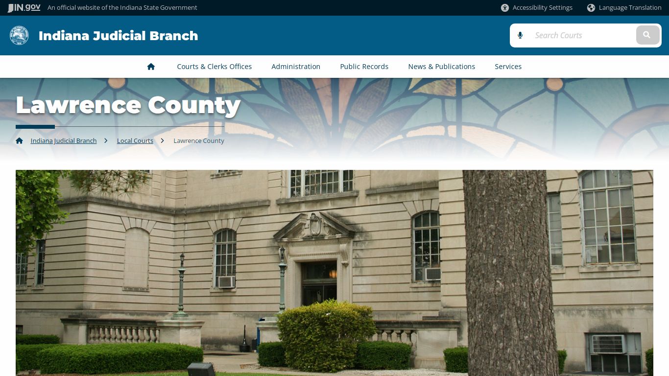 Courts: Lawrence County - IN.gov
