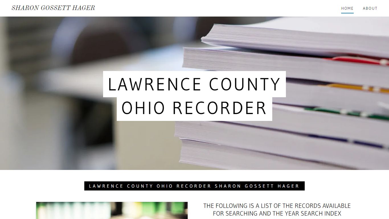 Lawrence County Recorder